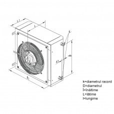 Vents aeroterma pe apa 30KW